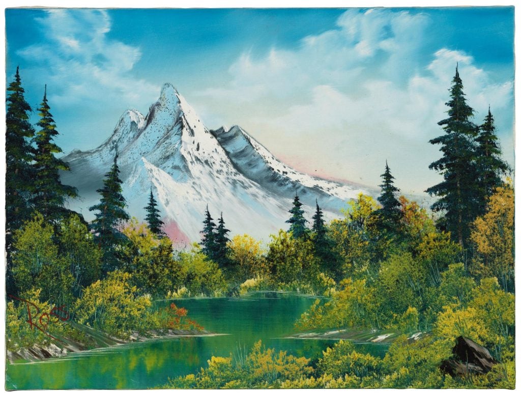 نقاشی باب راس