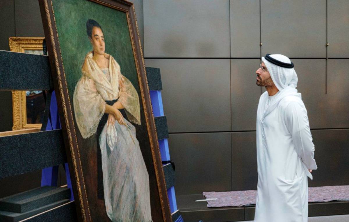 Juan Luna’s 'Una Bulaqueña' Unveiled at Louvre Abu Dhabi
