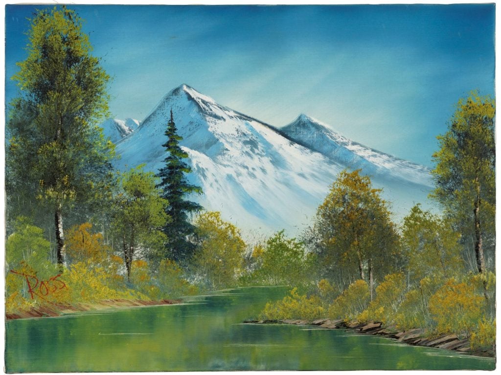 نقاشی باب راس