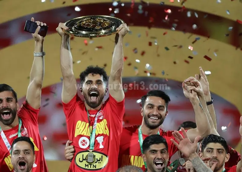 امید عالیشاه و قهرمانی پرسپولیس 
