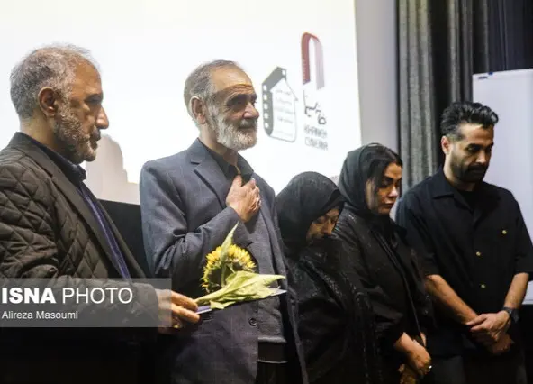 یادبود جواد گنجی خانه سینما