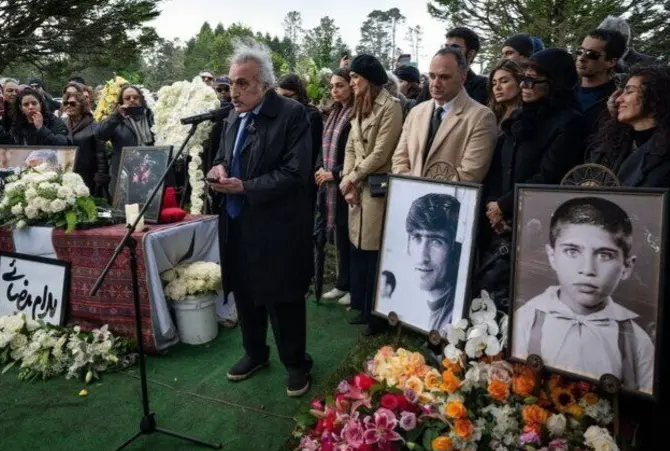 تشییع بهرام بیضایی