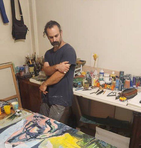 بویه سادات نیا هنرمند نقاش