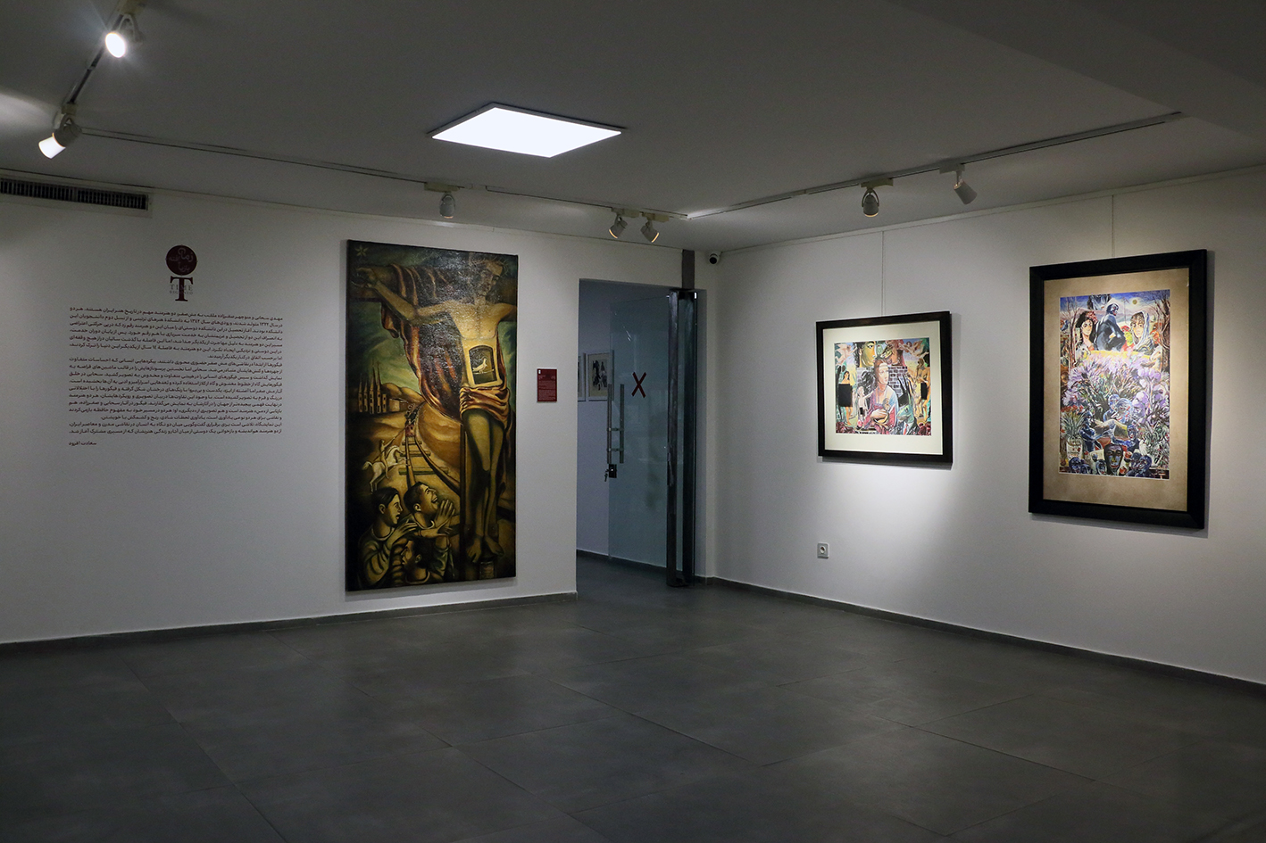 نمایشگاه مهدی سحابی و منوچهر صفرزاده در گالری مژده