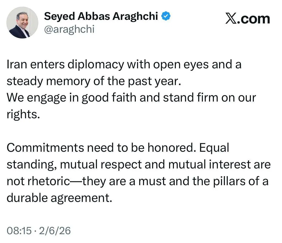 عباس عراقچی 