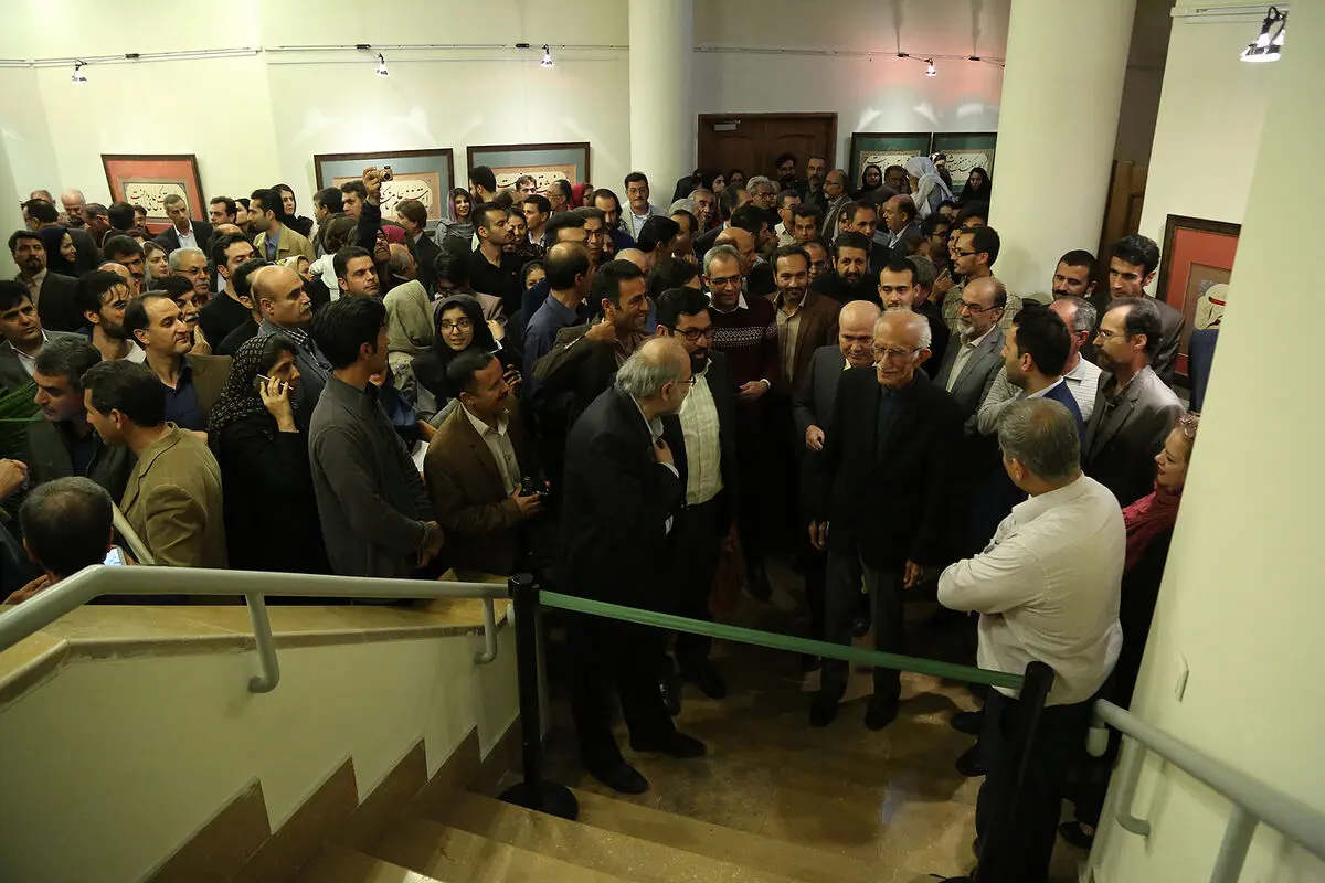 نمایشگاه آثار خوشنویسی علی شیرازی در موزه امام علی(ع)