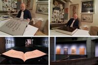 The Holy Quran Handwritten by Mohammad Ehsaei Unveiled at Tehran Museum of Contemporary Art / Photos
