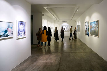 افتتاحیه‌ نمایشگاه نقاشی‌های حسین ژیان در گالری شیرین