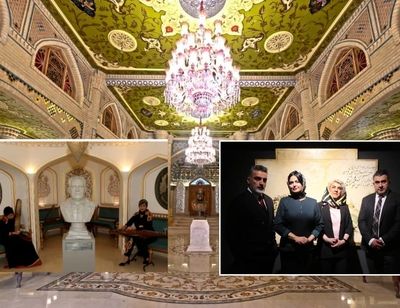 گالری رشیدی هتل رشیدیه تهران با سلبریتی ها و ۱۰۰۰ هنردوست آمد/عکس ها