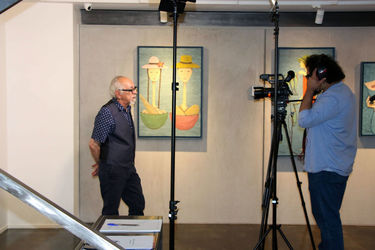 نمایشگاه نقاشی تهمینه میلانی در گالری ایوان