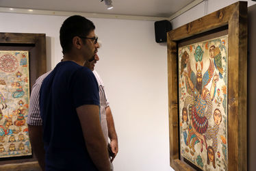 نمایشگاه نقاشی‌های سعید خضایی در گالری سیحون