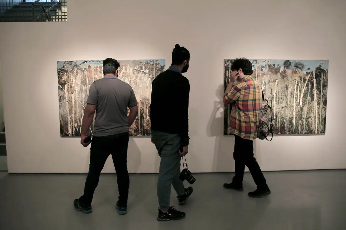 نمایشگاه نقاشی بابک کبود در گالری طراحان آزاد
