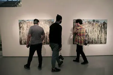 نمایشگاه نقاشی بابک کبود در گالری طراحان آزاد