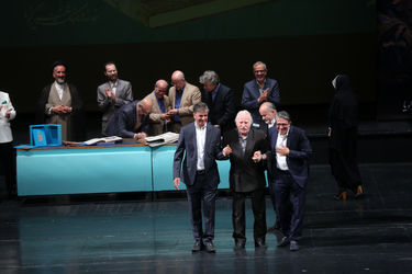 آیین نکوداشت به همراه رونمایی از آثار استاد محمود فرشچیان در تالار وحدت