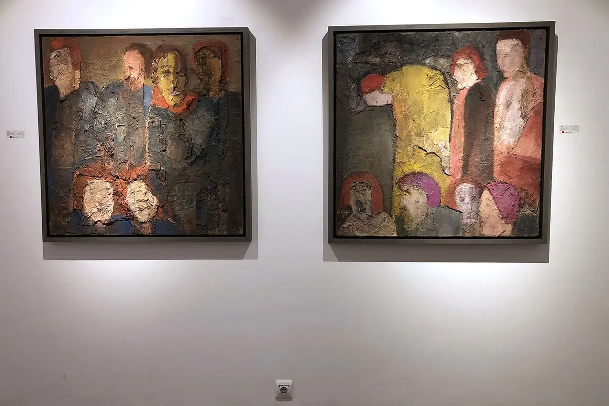 نمایشگاه آثار شیرین اتحادیه در گالری شیرین 