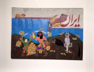 Seyhoun Gallery Hosts Yazdan Saadi Painting Exhibition