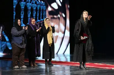عکس های برگزیده از جشن پایانی  سی و ششمین جشنواره تئاتر فجر