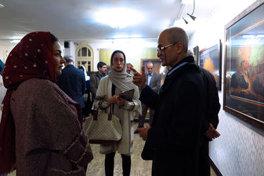 نمایشگاه آثار عباس رحیمی در گالری ترانه باران