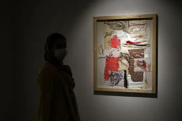 نمایشگاه آثار ازم طباطبایی در گالری فرمانفرما 