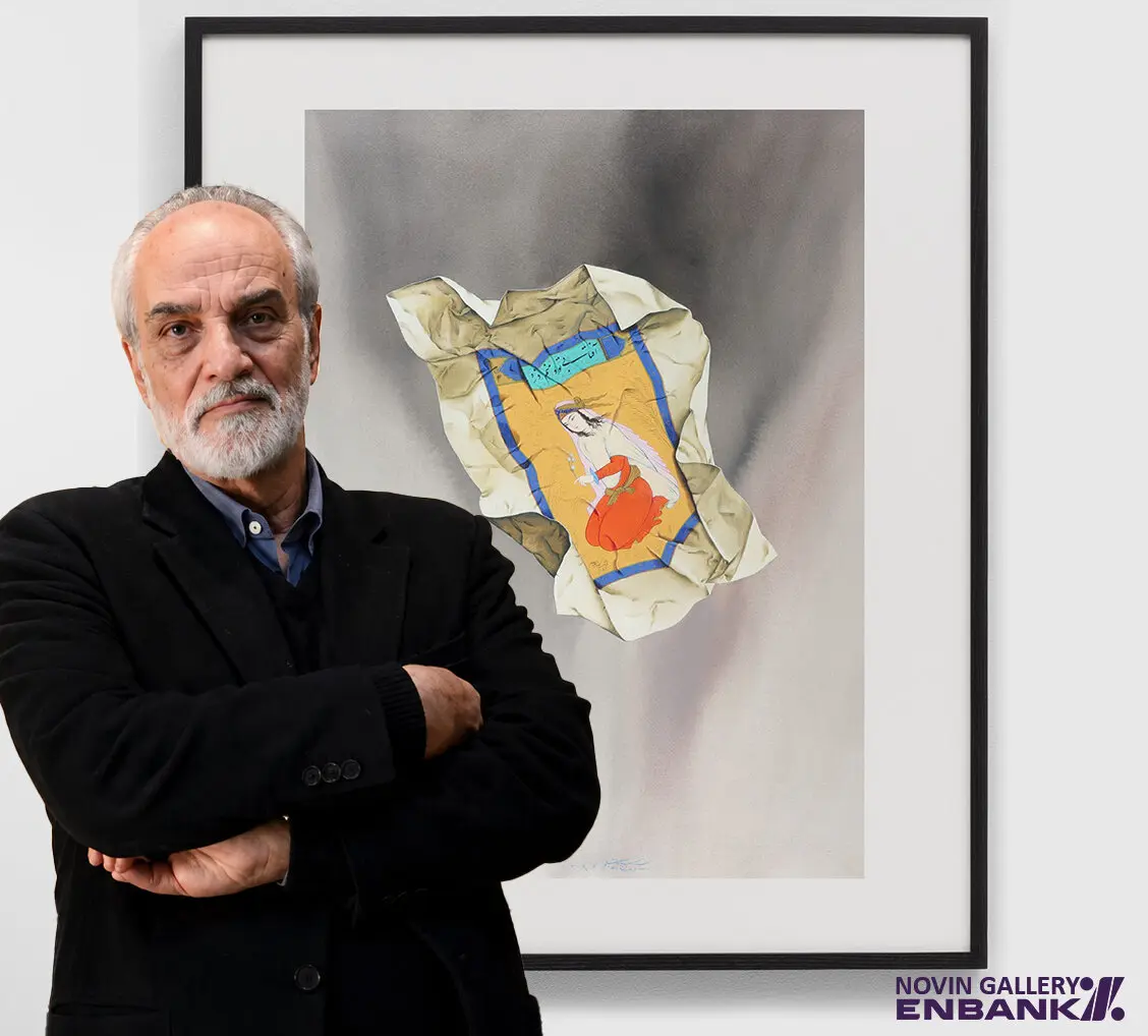 Aydin Aghdashloo’s Masterpiece in the Novin Gallery Collection of Eghtesad Novin Bank