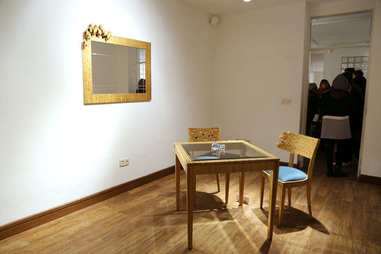 افتتاحیه نمایشگاه بیژن شافعی در گالری زمان هنر