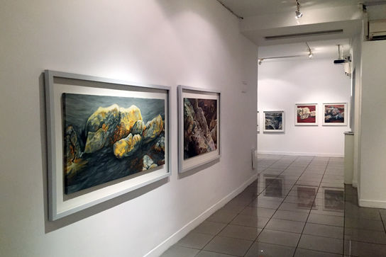 نمایشگاه نقاشی آتش شاه کرمی در گالری ویستا