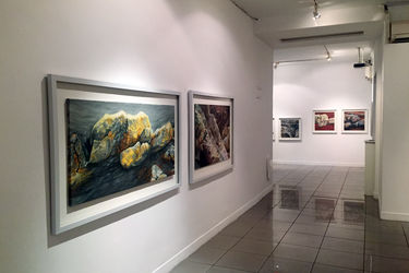 نمایشگاه نقاشی آتش شاه کرمی در گالری ویستا