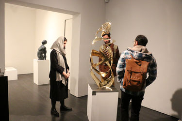 نمایشگاه آثار مسعود اخوان جم در گالری خاک