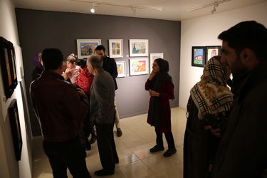نمایشگاه گروهی کودکان با نام "افسون کودکانه رنگ" در گالری ژاله