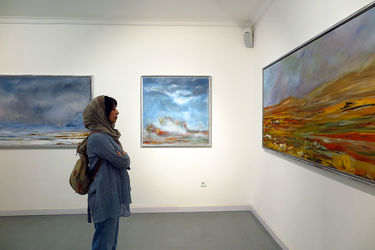 نمایشگاه نقاشی های سعید امدادیان در گالری هور