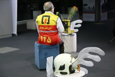 رونمایی از تندیس "فرشته مهربان" در پردیس چارسو‎