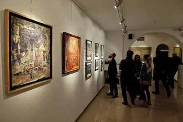 نمایشگاه نقاشی گلسا قاسمی در گالری آتبین