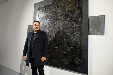 نمایشگاه آثار مصطفی دمیرچی در گالری هتل اسپیناس پالاس