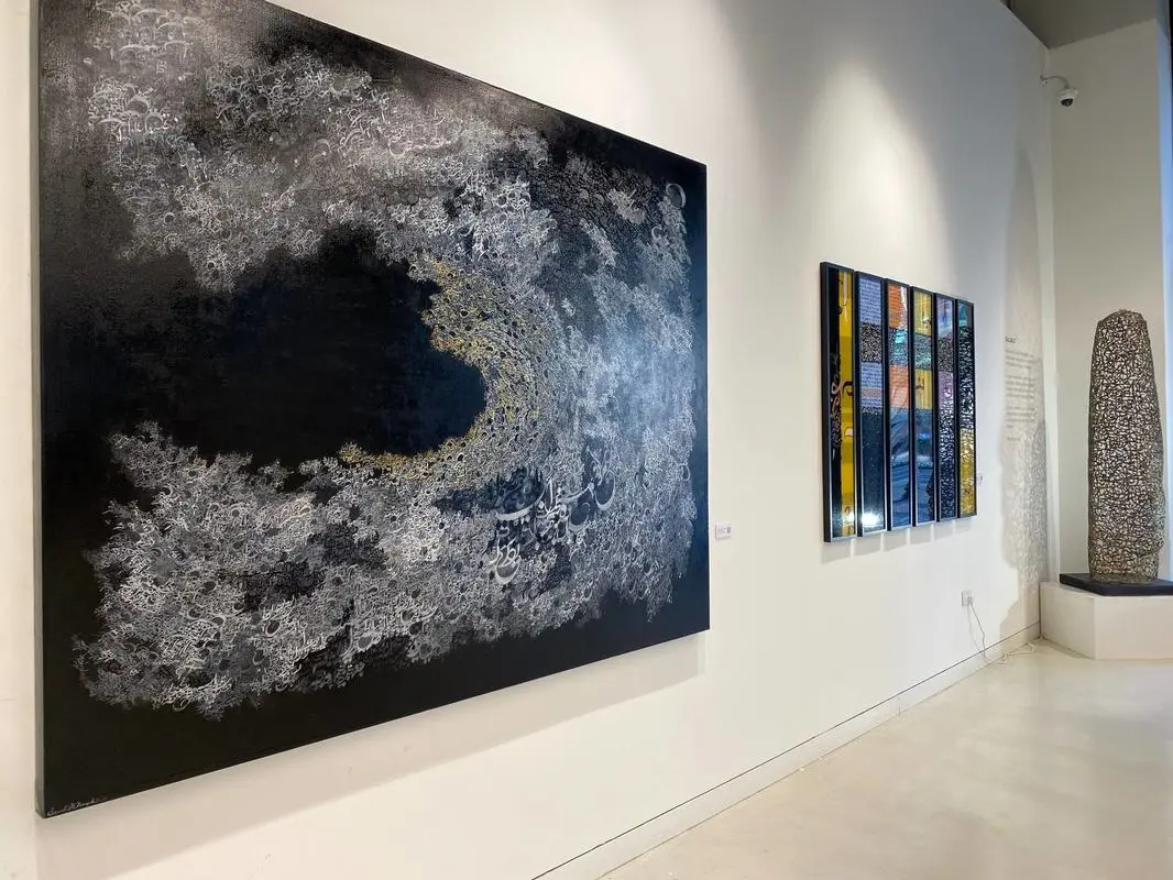 نمایشگاه جدید گالری کلمات دبی | New artworks show at Kalimat Gallery Dubai