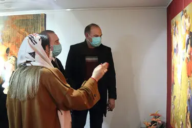 جواد بیاد در گالری مژده 