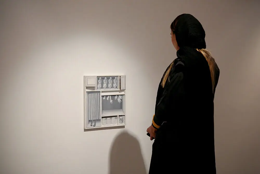 نمایشگاه نقاشی و چیدمان مریم حسین‌خانی در گالری ویستا
