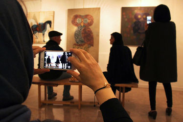 نمایشگاه نقاشی محمدهادی فدوی در نگارخانه موسسه خیریه بهنام دهش‌پور