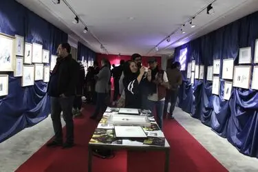 نمایشگاه نقاشی ژان کلود کریر در گالری دستان+2
