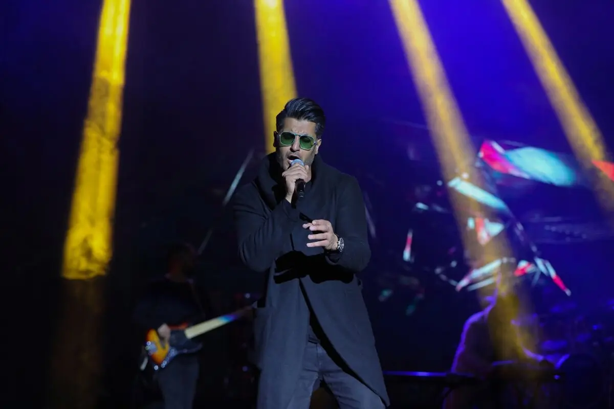 Shahab Mozaffari Music Concert at Milad Tower