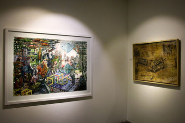 افتتاحیه دهمین نمایشگاه منتخب نسل نو در گالری شیرین