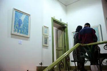 افتتاحیه نمایشگاه آثار احمد اسفندیاری در آرت سنتر باغ