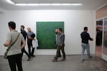 نمایشگاه نقاشی داریوش حسینی در گالری اُ