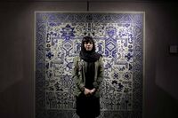 narenj kazemi’s artworks in “E1 Gallery”