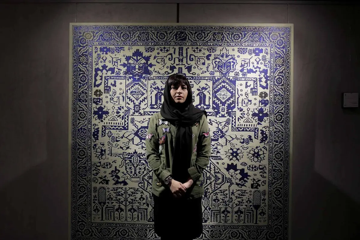 narenj kazemi’s artworks in “E1 Gallery”