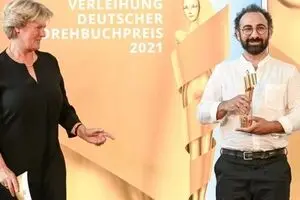 Iranian screenwriter Karamizade presented Best German Screenplay Award
