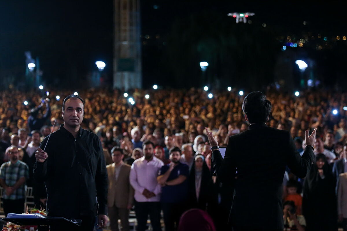 نخستین کنسرت رایگان خیابانی در بوستان آب و آتش