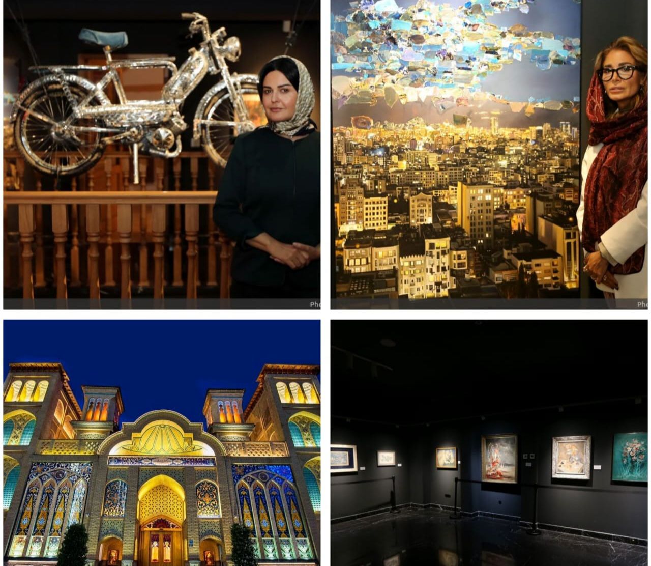 گالری رشیدی در قلب نخستین آرت هتل ایران/ صحنه باشکوه آرت توریسم در هتل رشیدیه تهران