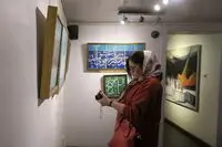 ببینید: نقاشی‌های مدرن با هویت ایرانی/  "باد صبا" در گالری سیحون