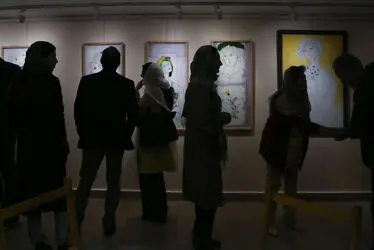 نمایشگاه نقاشی بهرام دبیری در گالری گلستان