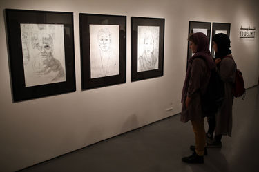 نمایشگاه آثار نیلوفر کسبی در گالری طراحان آزاد